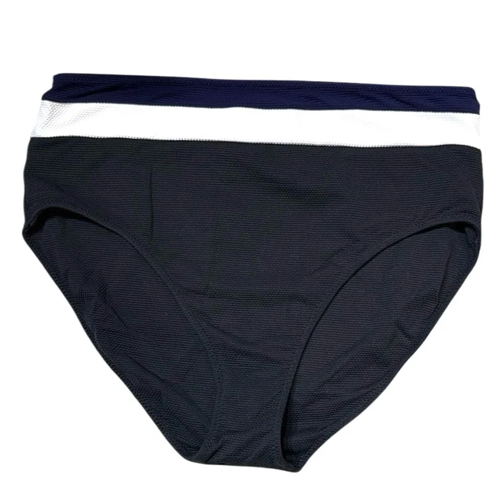 Tommy Bahama Island Cays Colorblock Reversible Hi Waist Bikini Bottom